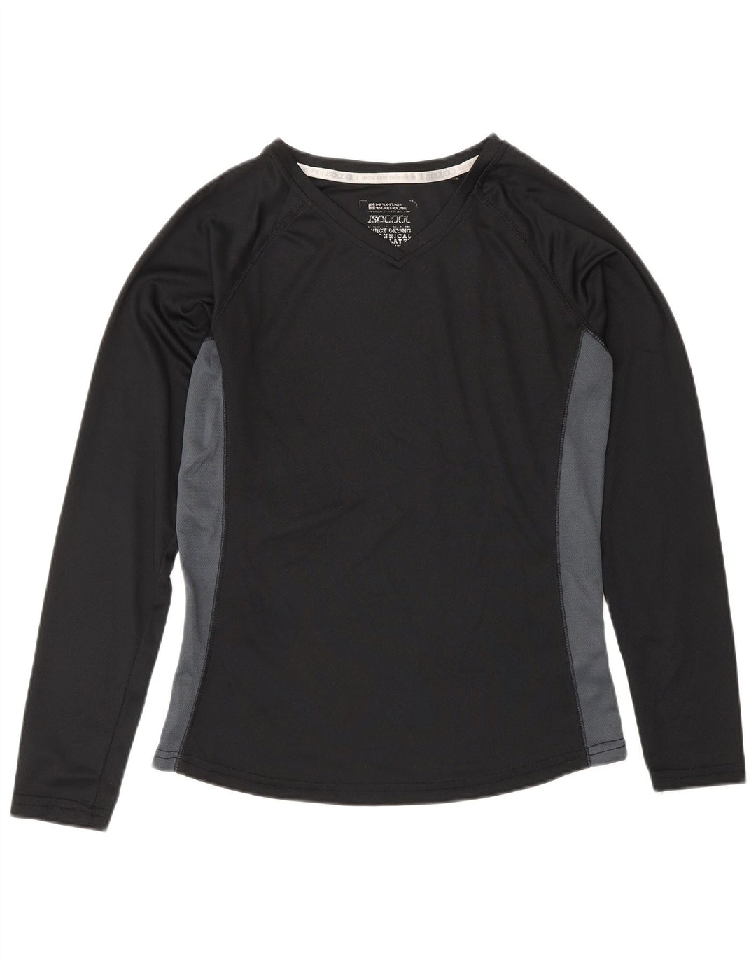MOUNTAIN WAREHOUSE Womens IsoCool Top Long Sleeve UK 14 Medium Black