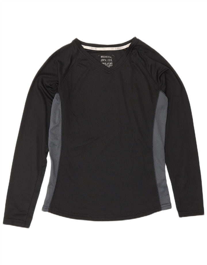 MOUNTAIN WAREHOUSE Womens IsoCool Top Long Sleeve UK 14 Medium Black