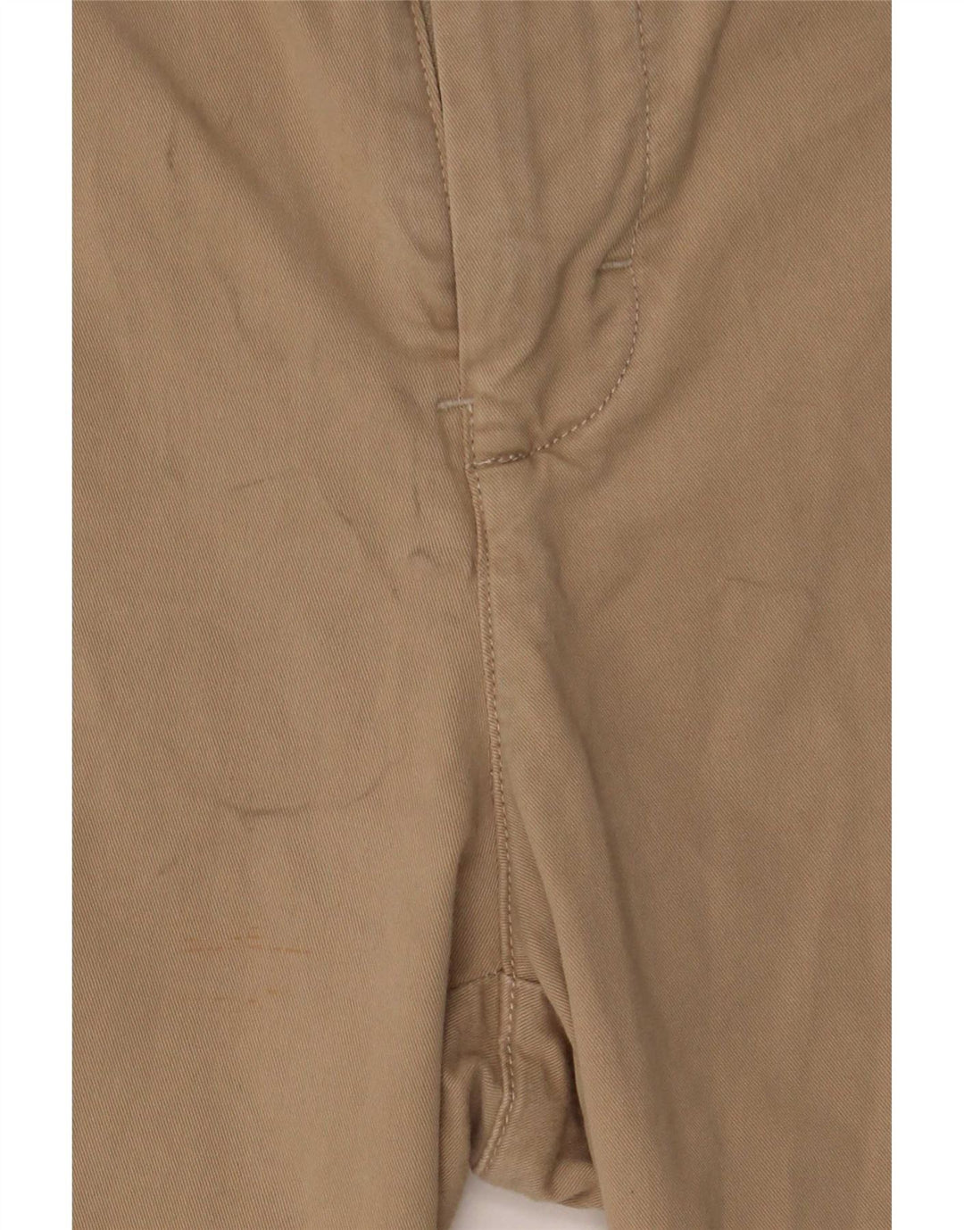 Calvin Klein Mens Chino Shorts W32 Medium Beige Cotton