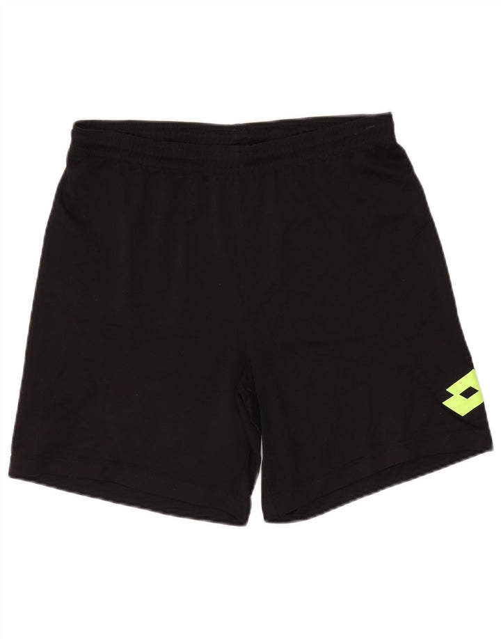 LOTTO Mens Sport Shorts Medium  Black