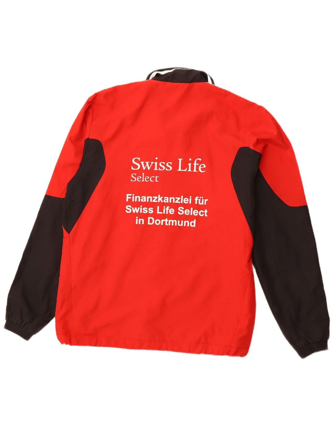 ADIDAS Mens Graphic Tracksuit Top Jacket UK 38/40 Medium Red Colourblock