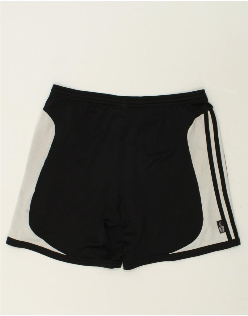 ADIDAS Mens Climalite Graphic Sport Shorts Medium Black Colourblock | Vintage Adidas | Thrift | Second-Hand Adidas | Used Clothing | Messina Hembry 