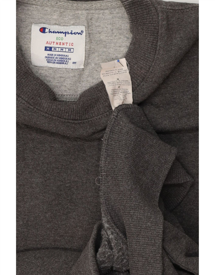 Champion Mens Sweatshirt Jumper Medium Grey Cotton