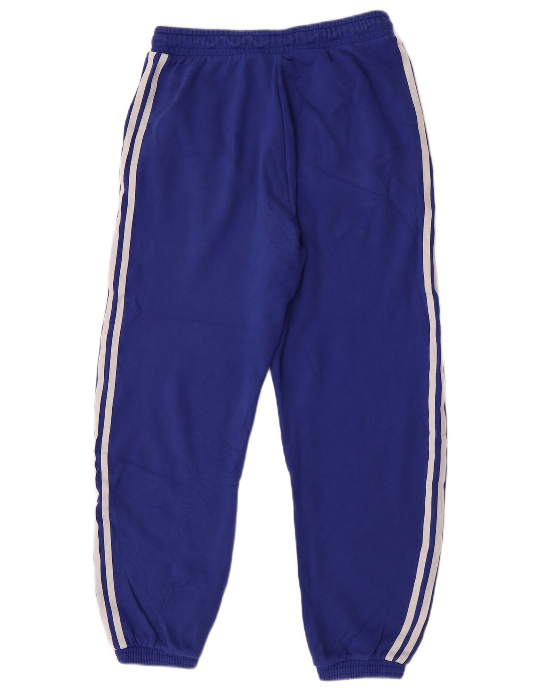 Adidas Womens Tracksuit Trousers Joggers UK 12/14 Medium  Blue Cotton