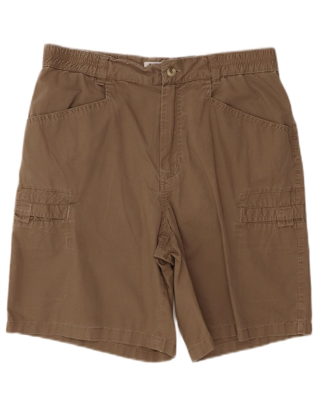 COLUMBIA Womens Cargo Shorts US 9 Medium W28 Brown Cotton