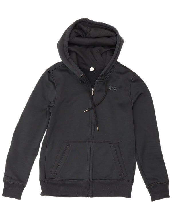 Under Armour Mens Zip Hoodie Sweater Small Black