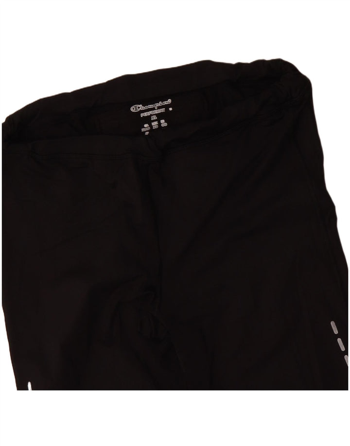 Champion Womens Leggings XL Black Polyamide Sports