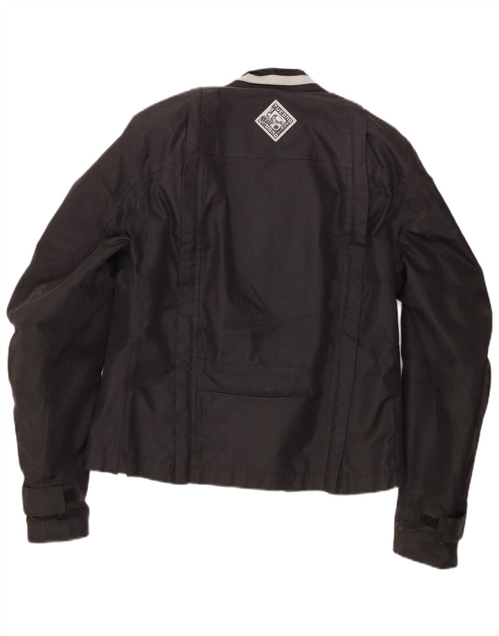 Tucano Urbano Mens Racer Jacket UK 36 Small Black Polyester