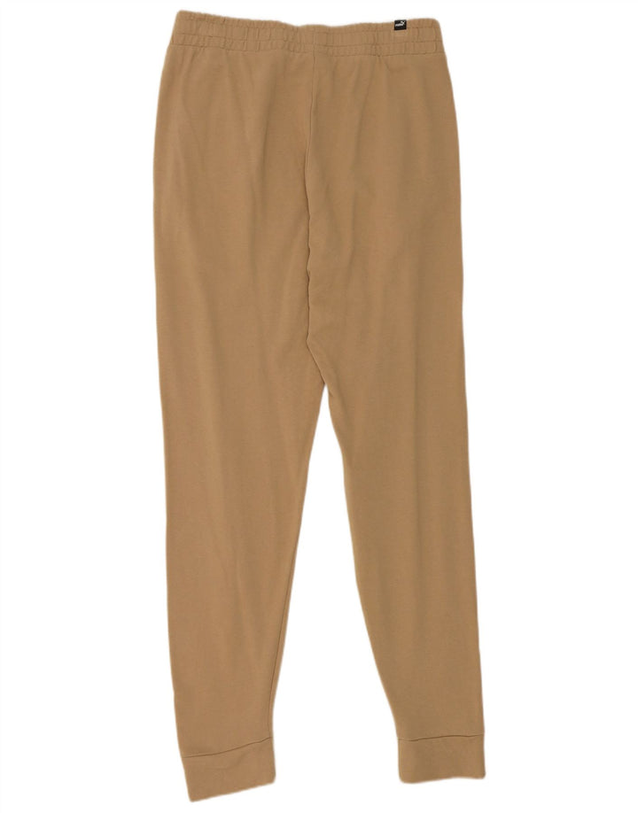 Puma Womens Tracksuit Trousers Joggers UK 14 Medium  Beige