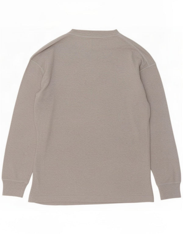 Levi's Mens Top Long Sleeve Medium Grey Cotton