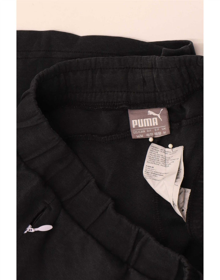 Puma Mens Sport Shorts Medium Black Cotton