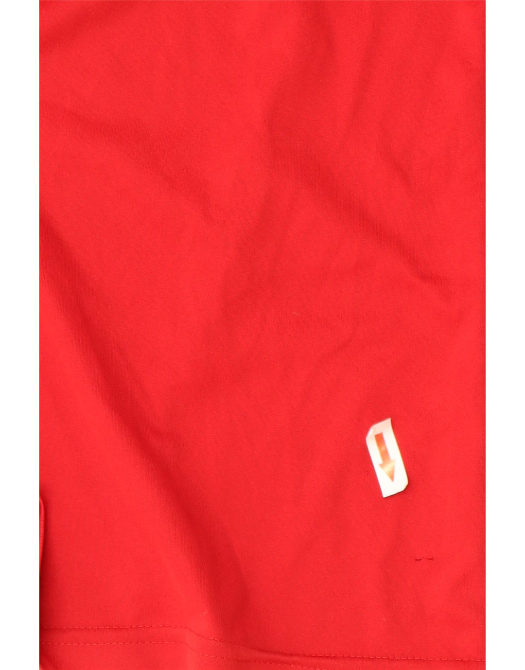 Adidas Mens T-Shirt Top Large Red Polyester