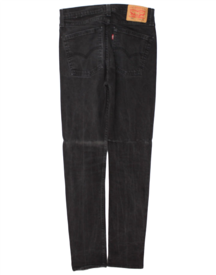 Levi's Womens 510 Skinny Jeans W30 L32 Grey Cotton