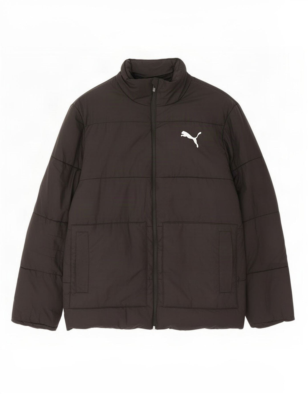 Puma Mens Padded Jacket UK 38 Medium Black Polyester