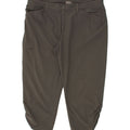 EDDIE BAUER Womens Capri Cargo Trousers US 14 XL W36 L21 Grey Polyester Vintage Eddie Bauer and Second-Hand Eddie Bauer from Messina Hembry 