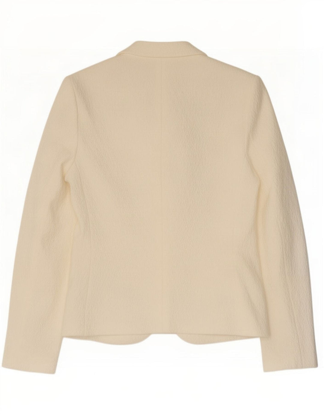 Joop Womens 2 Button Blazer Jacket EU 38 Medium Off White Geometric Viscose