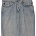 TOMMY HILFIGER Womens Denim Skirt W28 Medium  Blue Cotton