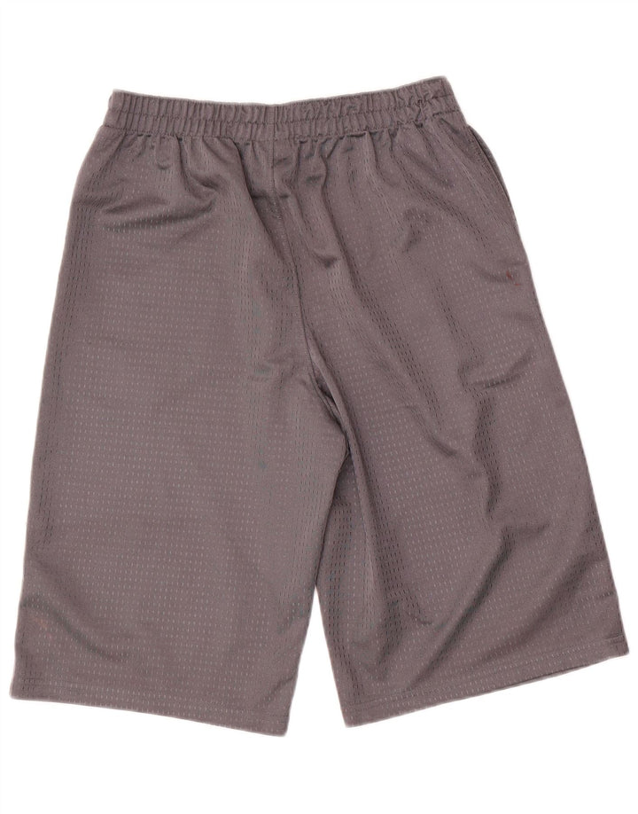 JORDAN Boys Sport Shorts 13-14 Years XL Grey Polyester