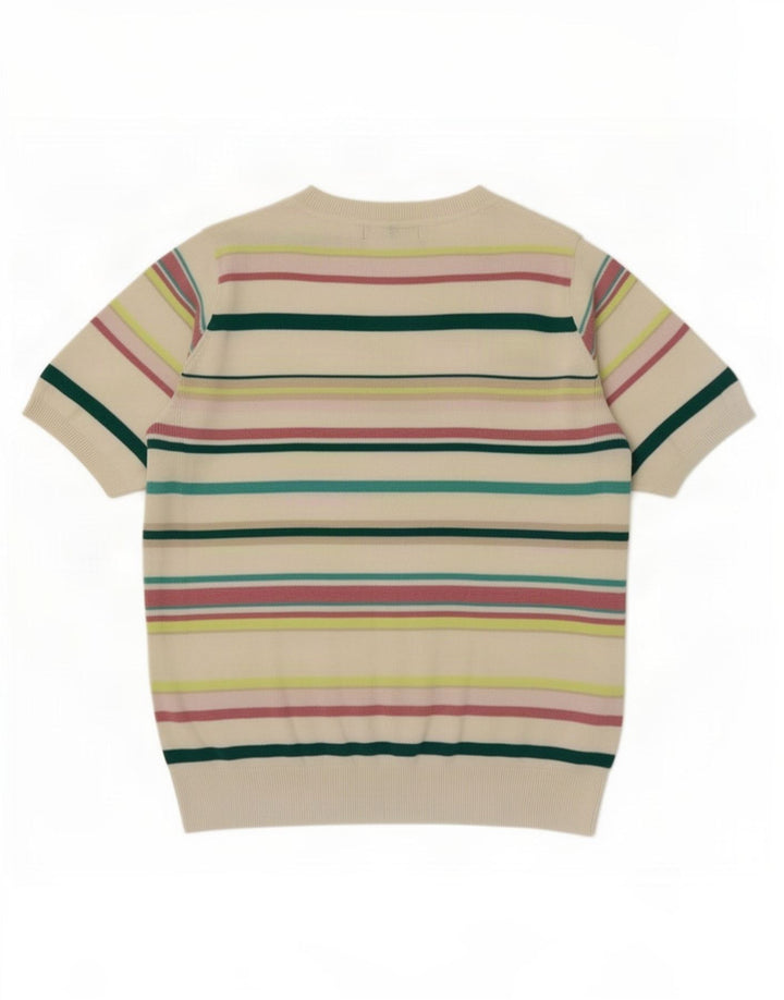 Marks & Spencer Womens Crew Neck Jumper Sweater UK 12 Medium Multicoloured