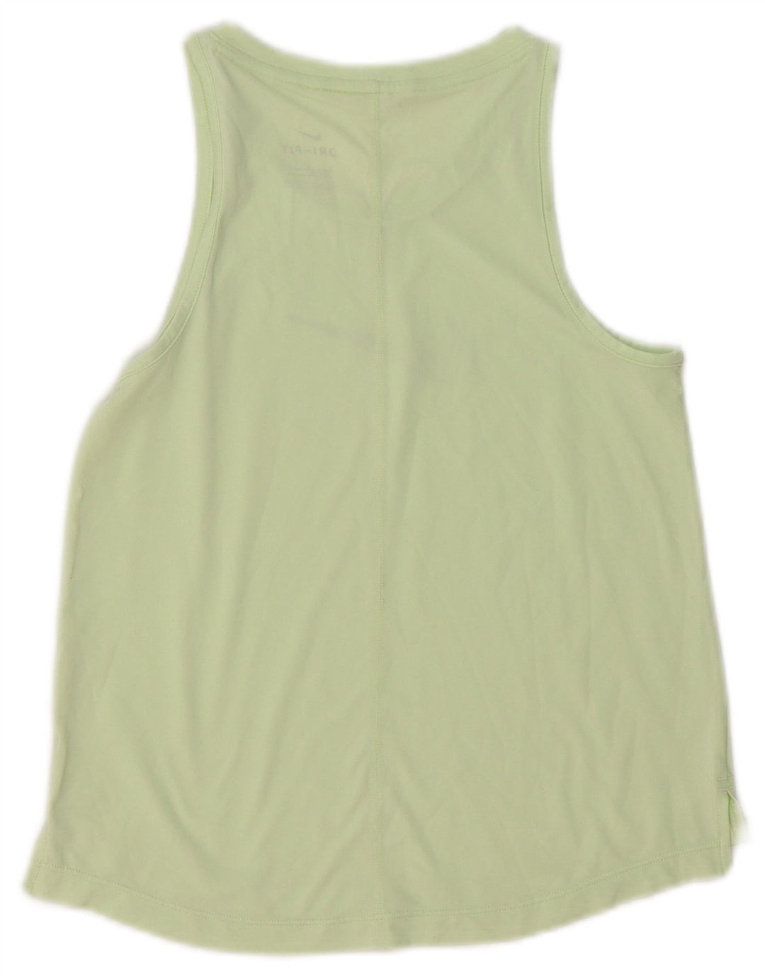 NIKE Girls Dri Fit Graphic Vest Top 10-11 Years Medium Green