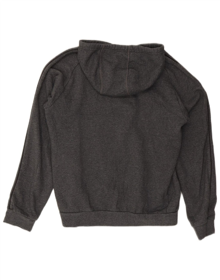 Adidas Mens Hoodie Jumper Small Grey Cotton