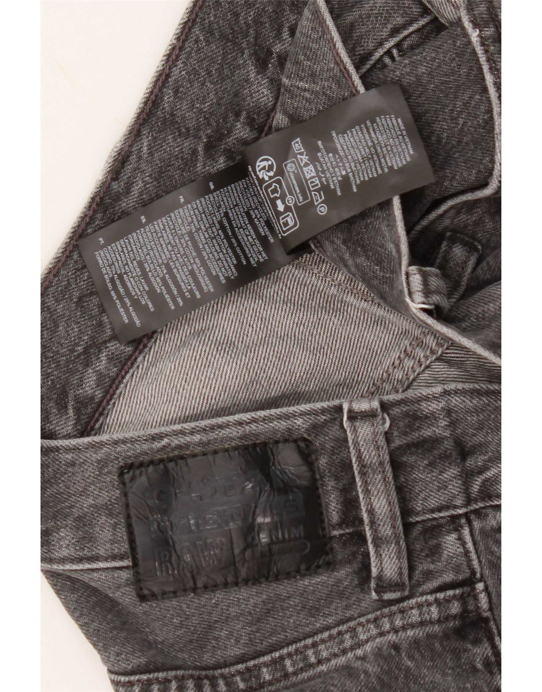 G-Star Mens Loose Jeans W32 L32 Grey Cotton