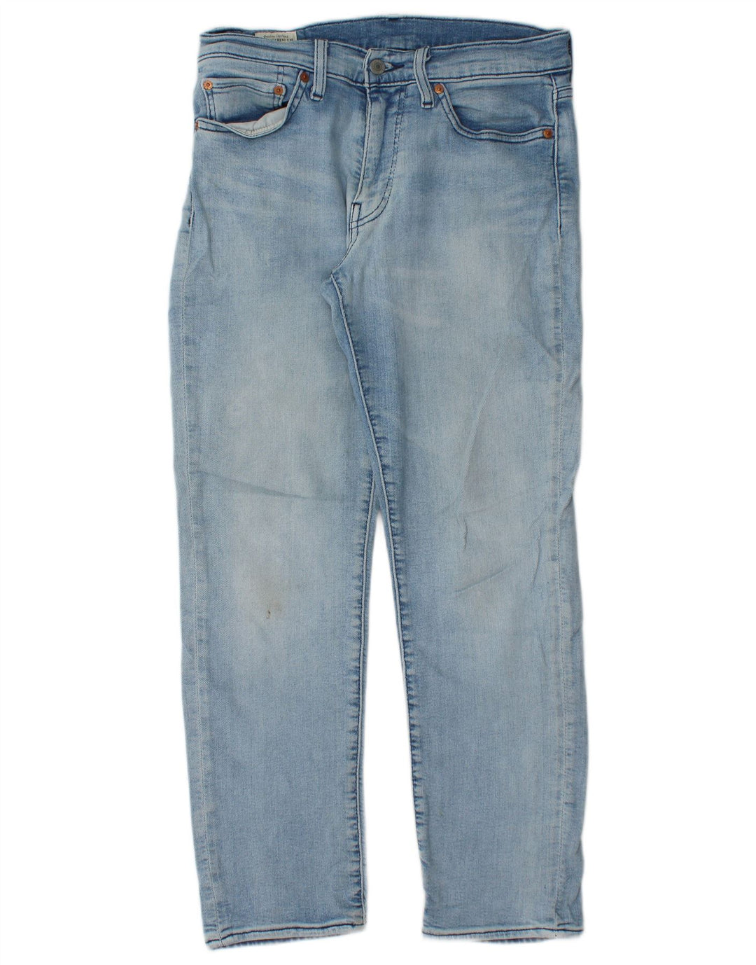 Levi's Mens Straight Jeans W31 L30 Blue Cotton