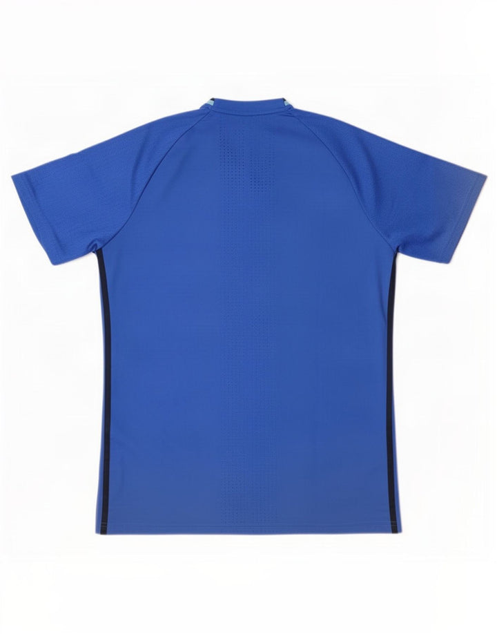Adidas Mens Climacool T-Shirt Top Large Blue Polyester