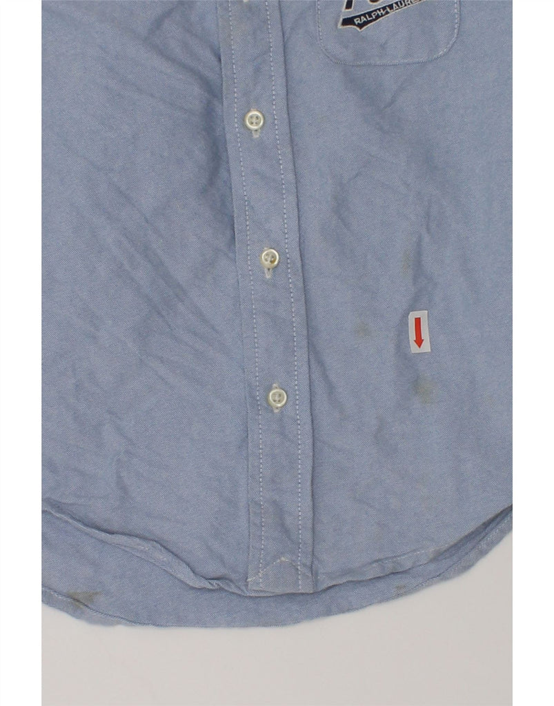 POLO RALPH LAUREN Boys Shirt 3-4 Years Blue Cotton | Vintage Polo Ralph Lauren | Thrift | Second-Hand Polo Ralph Lauren | Used Clothing | Messina Hembry 