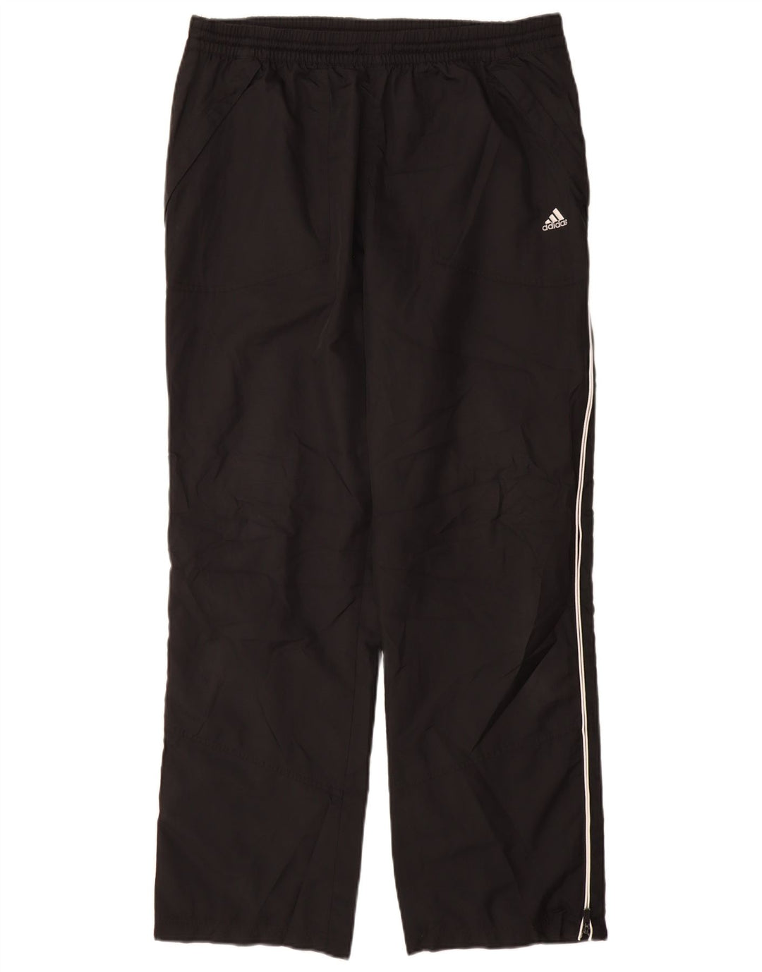 Adidas Mens Tracksuit Trousers Large  Black Polyester