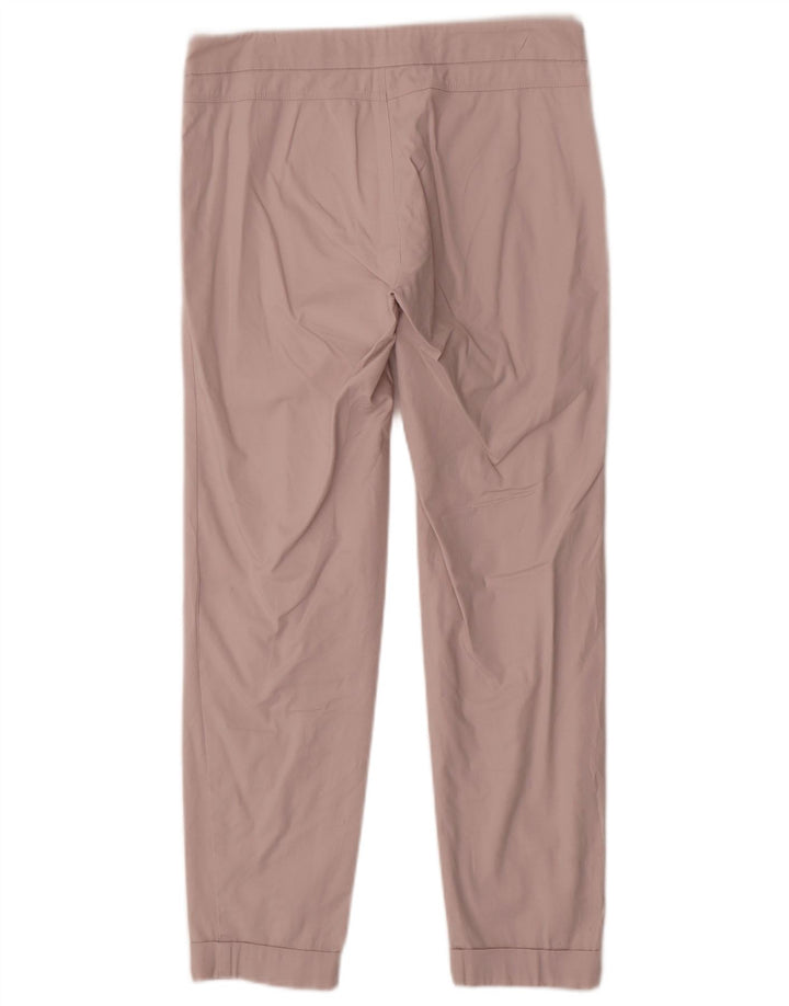 Zara Womens Straight Casual Trousers Medium W30 L27 Pink