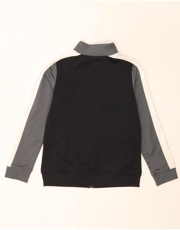 Under Armour Boys Tracksuit Top Jacket 9-10 Years Medium Grey Colourblock