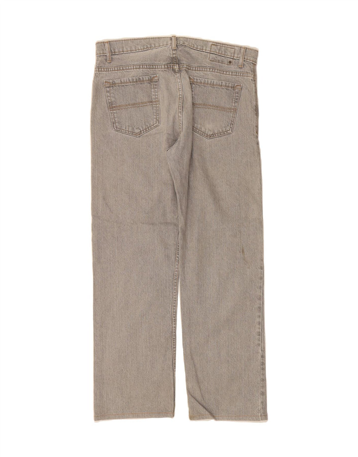 BLUE HARBOUR Mens Straight Jeans W36 L31 Grey Cotton Vintage Blue Harbour and Second-Hand Blue Harbour from Messina Hembry 