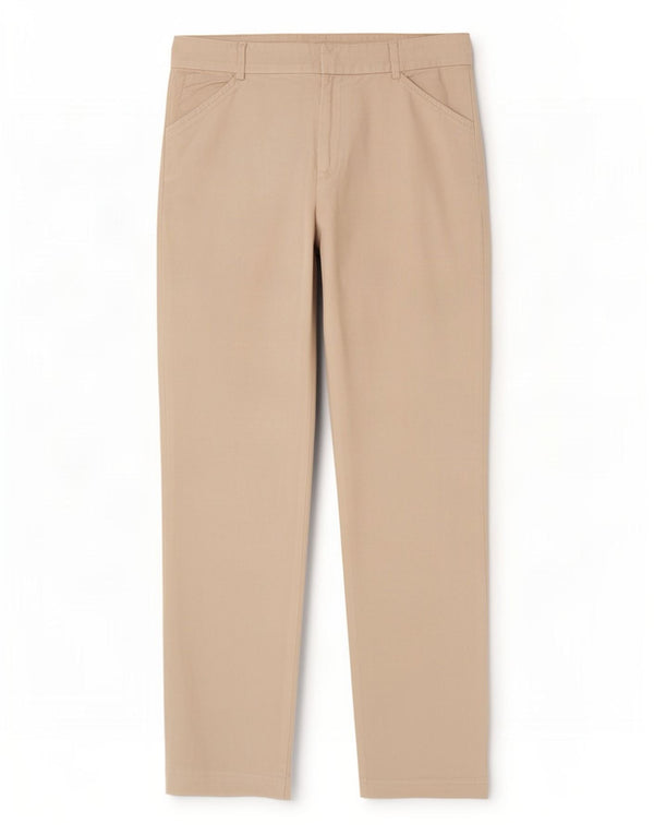 Ralph Lauren Womens Straight Casual Trousers US 4 Small W26 L25 White Linen