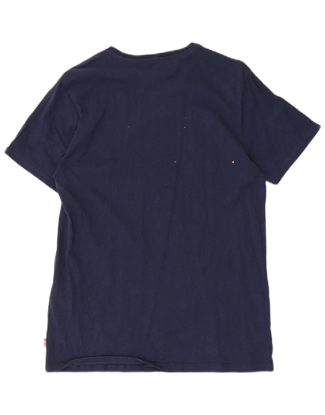 Levi's Mens Graphic T-Shirt Top Medium Navy Blue Cotton