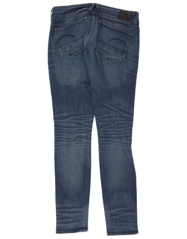 G-Star Womens Skinny Jeans W30 L32 Blue Cotton
