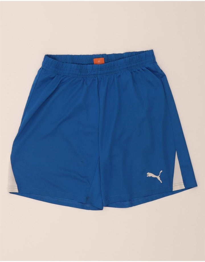 PUMA Mens Sport Shorts Large  Blue Polyester Vintage Puma and Second-Hand Puma from Messina Hembry 
