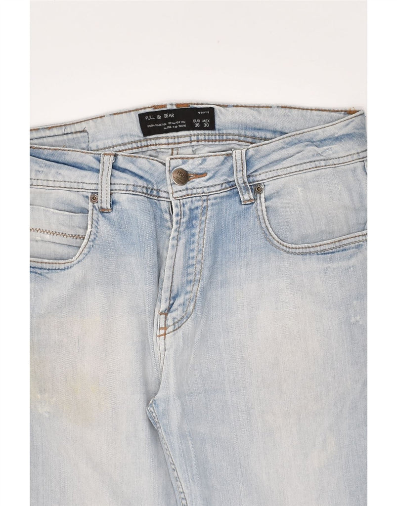 PULL & BEAR Womens Skinny Jeans EU 38 Medium W30 L32 Blue | Vintage Pull & Bear | Thrift | Second-Hand Pull & Bear | Used Clothing | Messina Hembry 