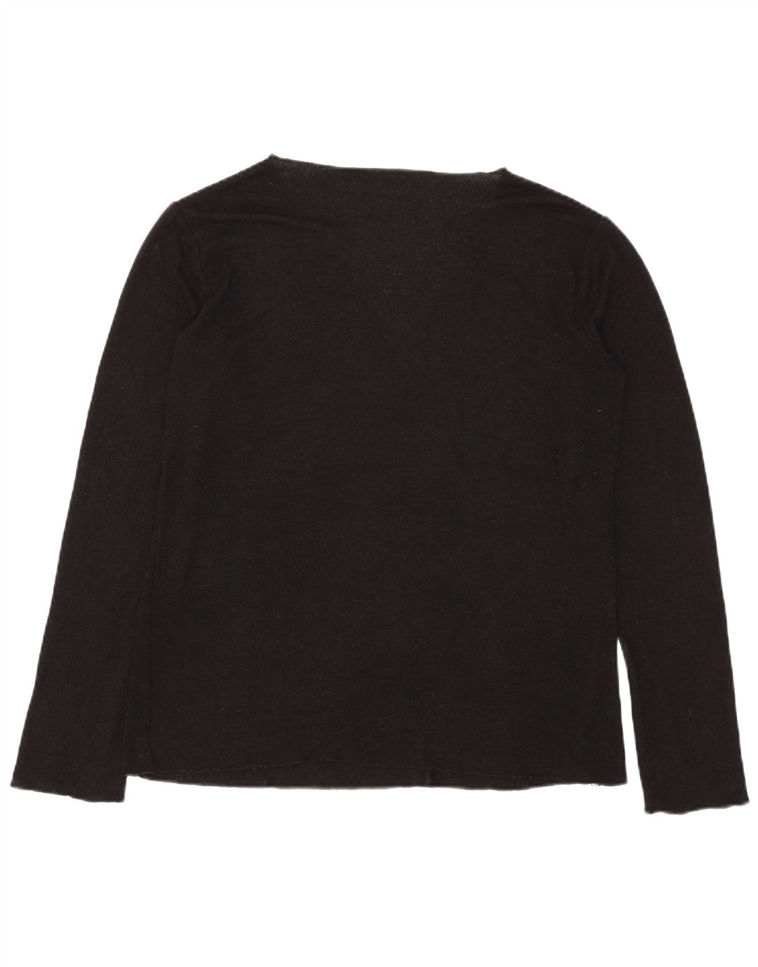 Zara Womens Top Long Sleeve UK 18 XL Black