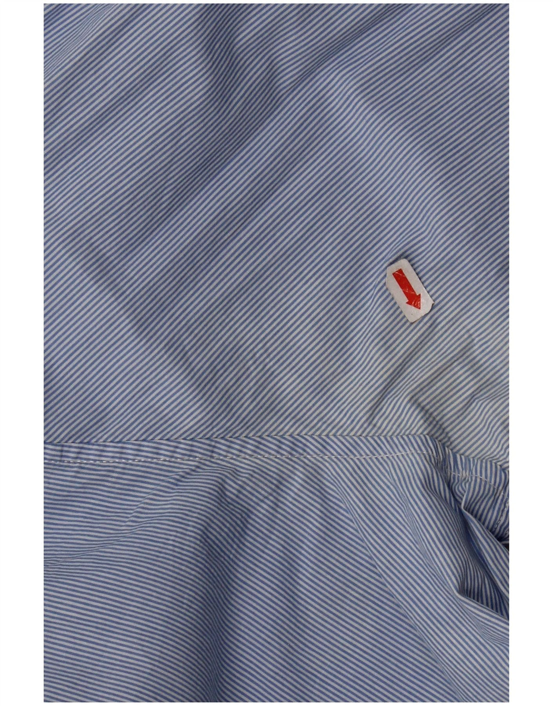 Crew Clothing Mens Classic Fit Shirt 3XL Blue Striped Cotton