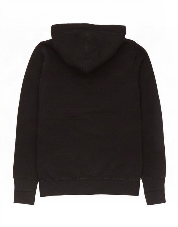 Superdry Mens Zip Hoodie Sweater XS Black Cotton