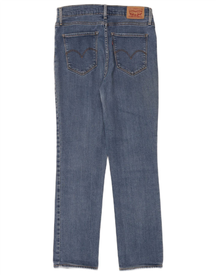 Levi's Womens 724 High Rise Straight Jeans W28 L28 Blue