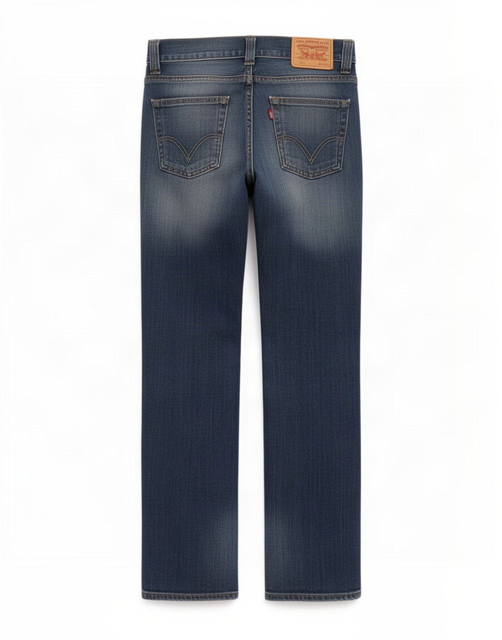 Levi's Womens 511 Slim Jeans W34 L32 Blue Cotton