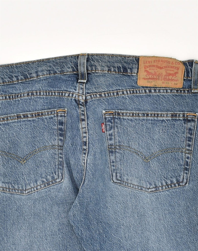 LEVI'S Mens 513 Straight Jeans W31 L32  Blue Cotton | Vintage Levi's | Thrift | Second-Hand Levi's | Used Clothing | Messina Hembry 