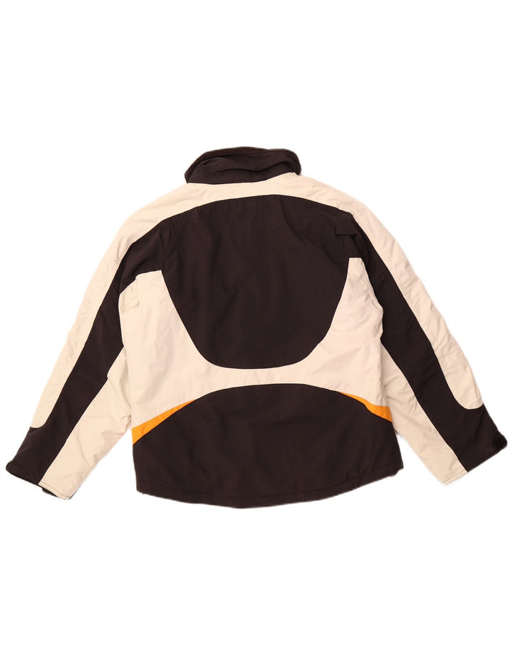 ZIENER Womens Ski Jacket EU 40 Medium Black Colourblock Polyamide