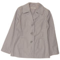 JOHN LEWIS Womens Trench Coat UK 12 Medium Grey