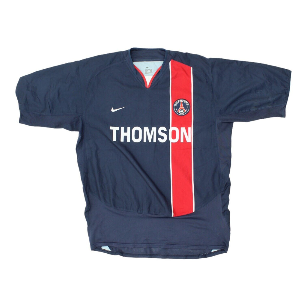 Paris Saint-Germain 2003-04 Nike Mens Home Shirt | Vintage Football Sportswear Vintage Messina Hembry and Second-Hand Messina Hembry from Messina Hembry 