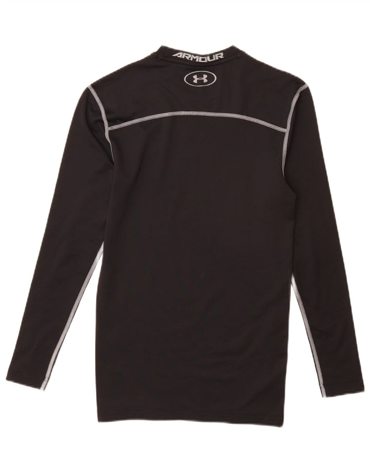 UNDER ARMOUR Mens Cold Gear Top Long Sleeve Small Black