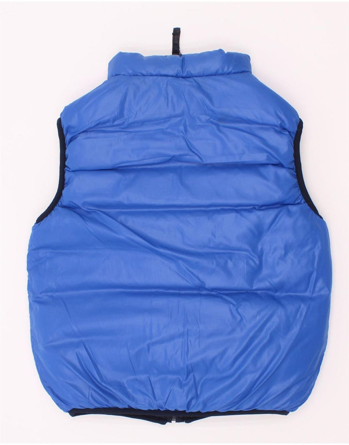 North Sails Boys Reversible Padded Gilet 3-4 Years Navy Blue Polyester
