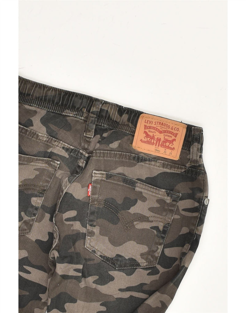 LEVI'S Boys Joggers Trousers 9-10 Years W25 L25  Grey Camouflage Cotton | Vintage Levi's | Thrift | Second-Hand Levi's | Used Clothing | Messina Hembry 